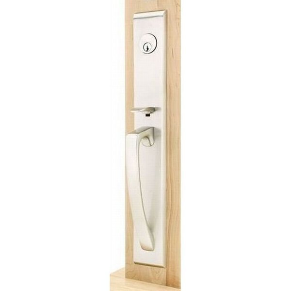 Satin Nickel Handleset 4816LNUS15, EMTEK, Mfr# 4816LNUS15